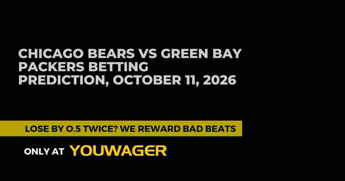 Chicago Bears vs Green Bay Packers Betting Prediction, October 11, 2026