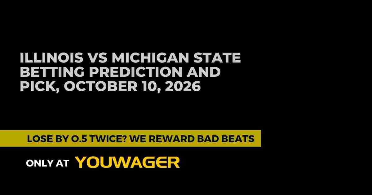 Illinois vs Michigan State Betting Prediction and Pick, October 10, 2026