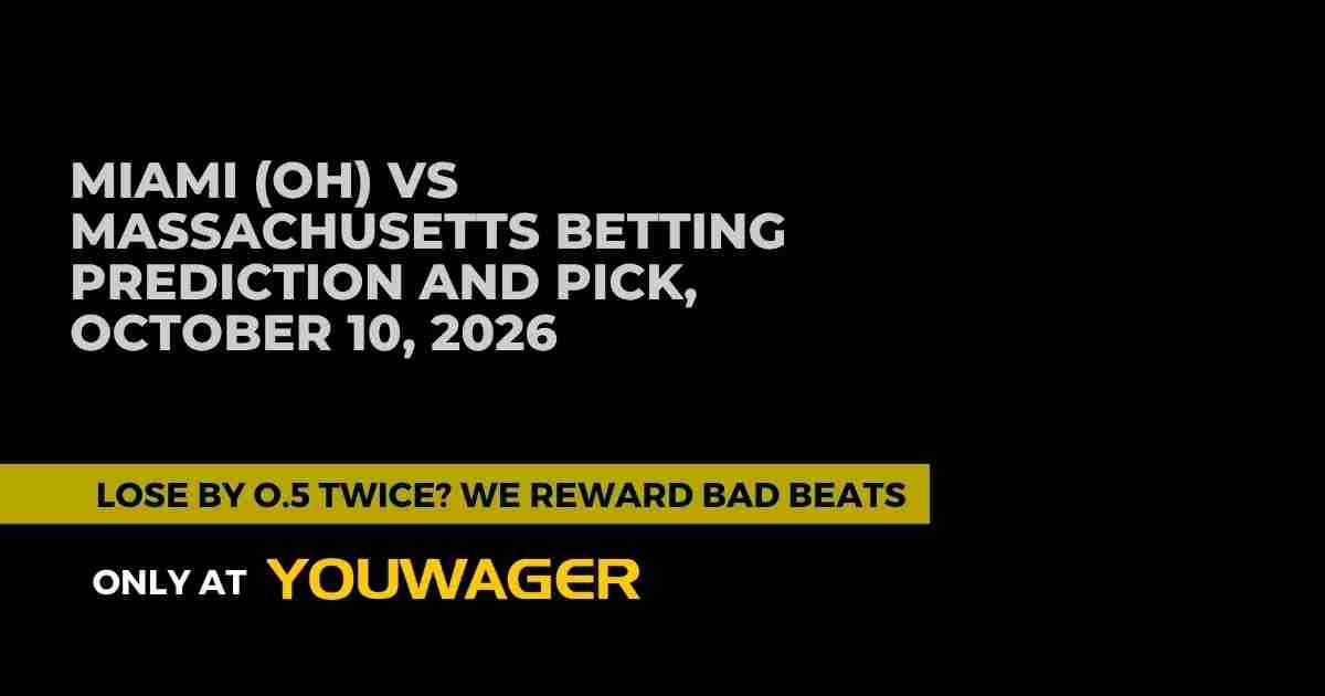 Miami (OH) vs Massachusetts Betting Prediction and Pick, October 10, 2026