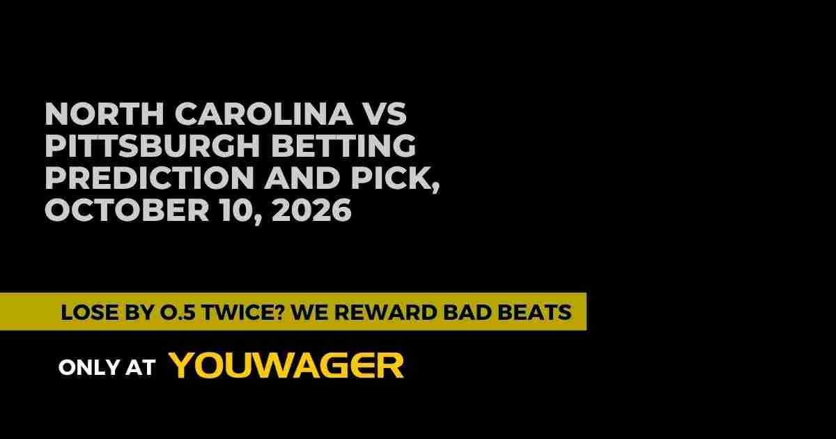 North Carolina vs Pittsburgh Betting Prediction and Pick, October 10, 2026