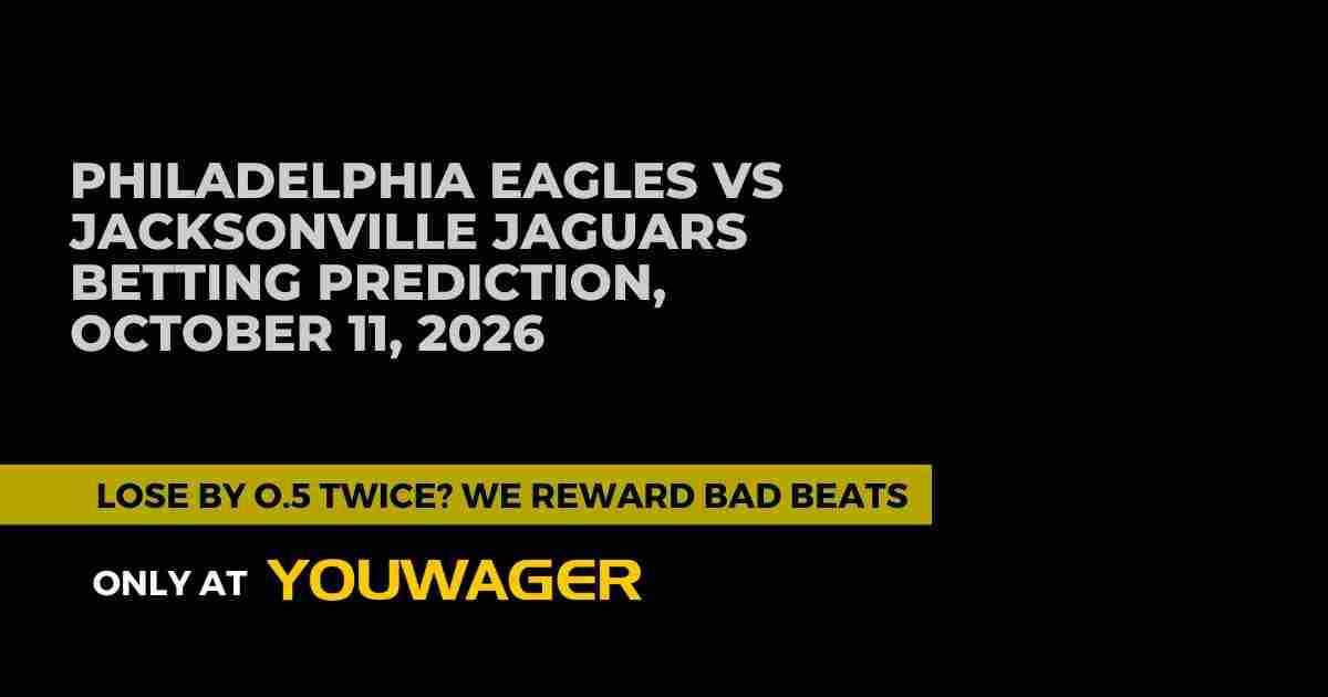 Philadelphia Eagles vs Jacksonville Jaguars Betting Prediction, October 11, 2026