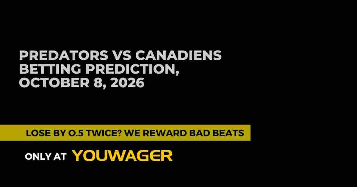 Nashville Predators vs Montreal Canadiens Betting Prediction, October 8, 2026