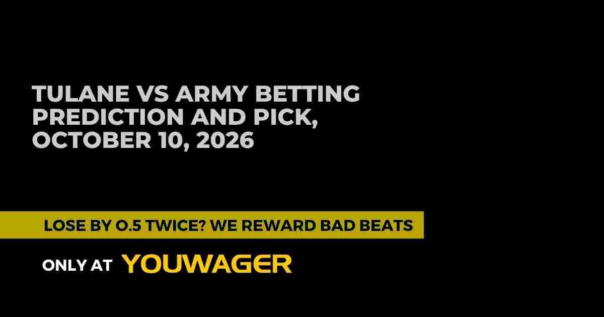 Tulane vs Army Betting Prediction and Pick, October 10, 2026
