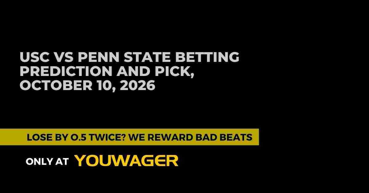 USC vs Penn State Betting Prediction and Pick, October 10, 2026