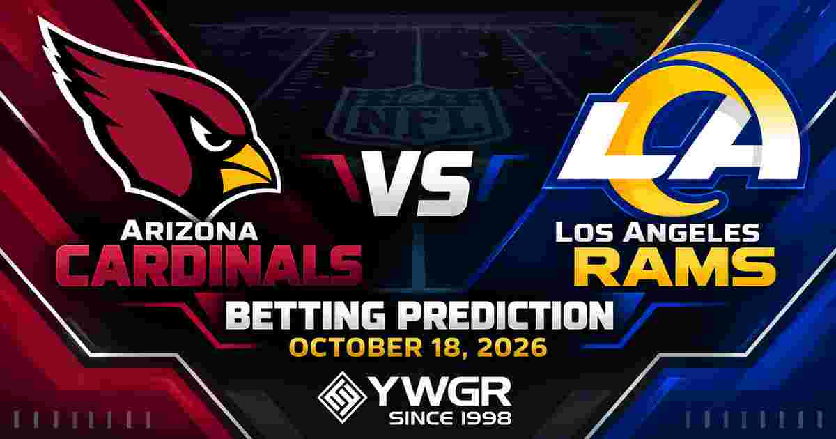 Arizona Cardinals vs Los Angeles Rams Betting Prediction, Week 6, October 18, 2026