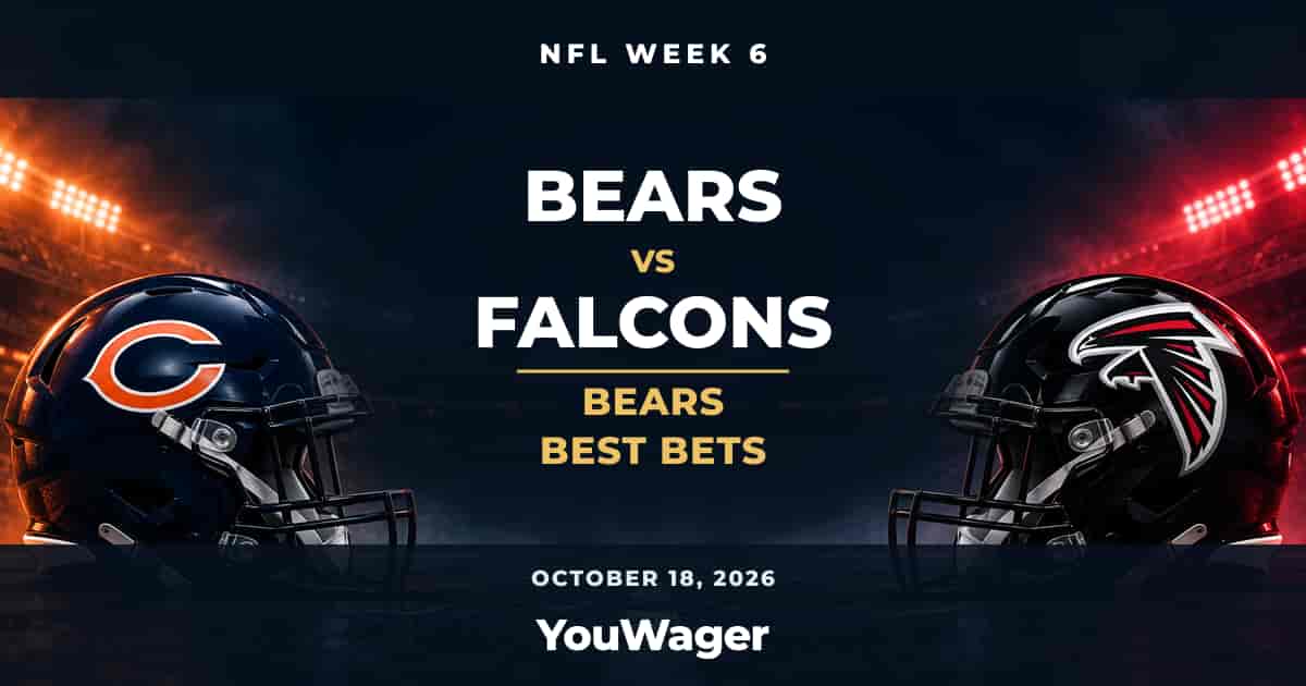 Chicago Bears Best Bets Week 6 vs Atlanta Falcons, October 18, 2026