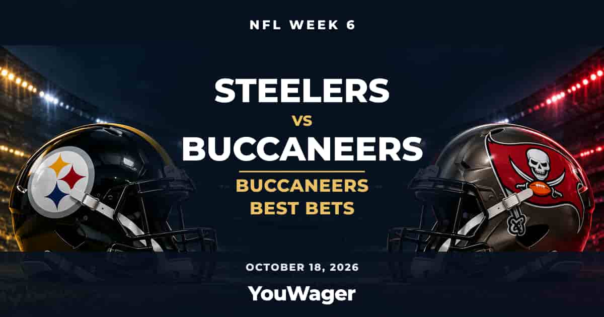 Tampa Bay Buccaneers Best Bets Week 6 vs Pittsburgh Steelers, October 18, 2026