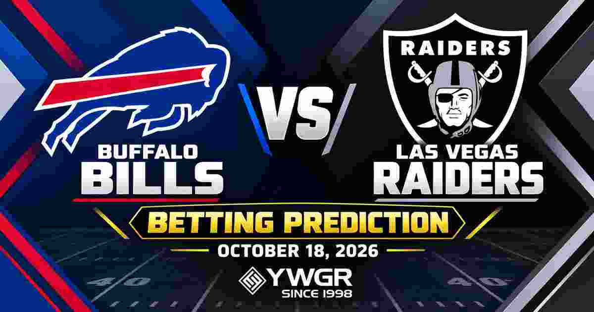 Buffalo Bills vs Las Vegas Raiders Betting Prediction, Week 6, October 18, 2026