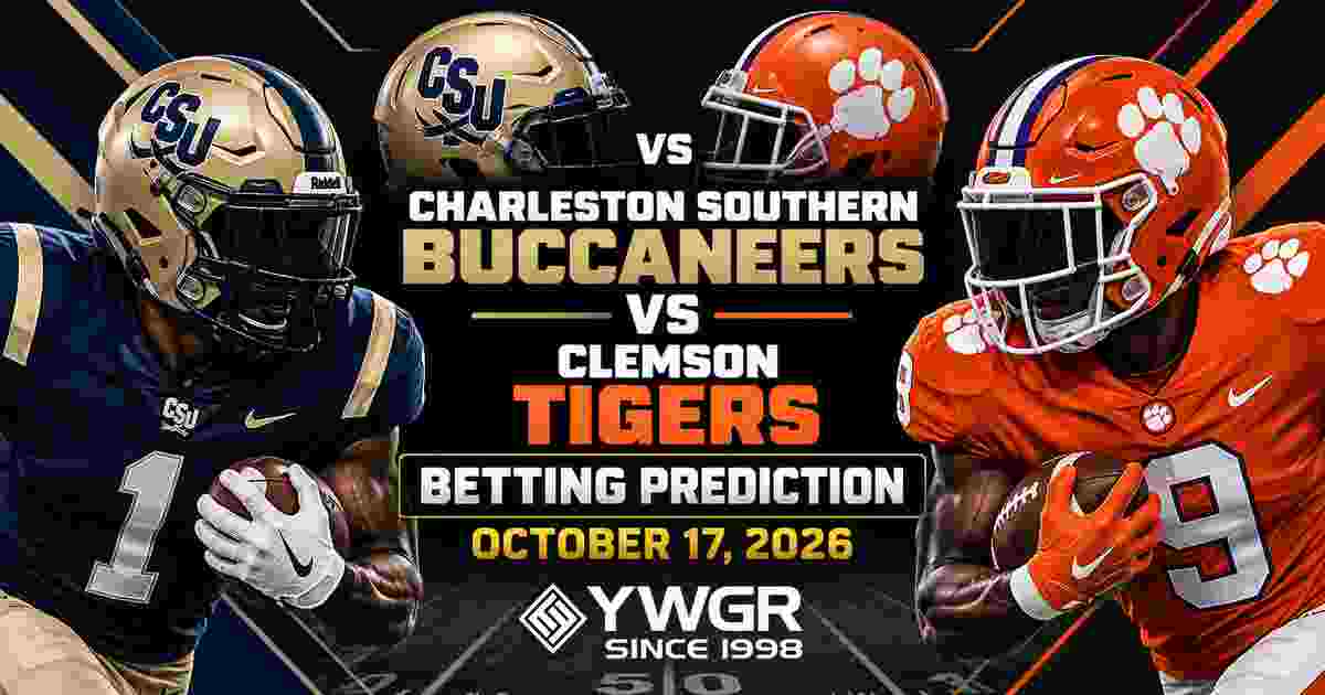Charleston Southern Buccaneers vs Clemson Tigers Betting Prediction, October 17, 2026