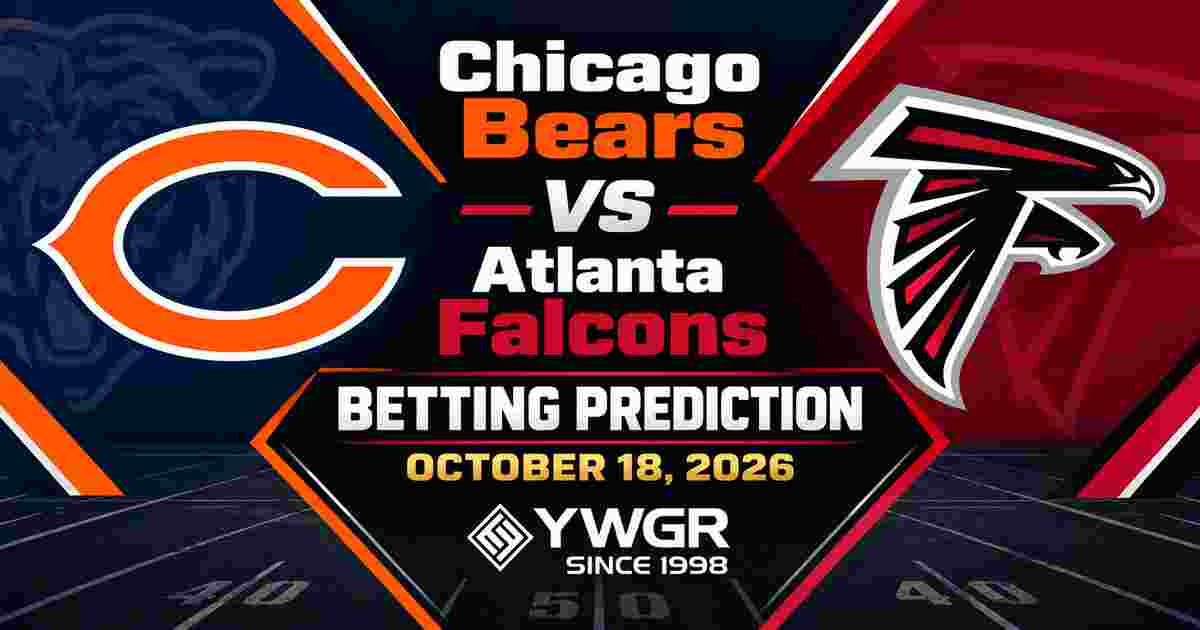 Chicago Bears vs Atlanta Falcons Betting Prediction, Week 6, October 18, 2026