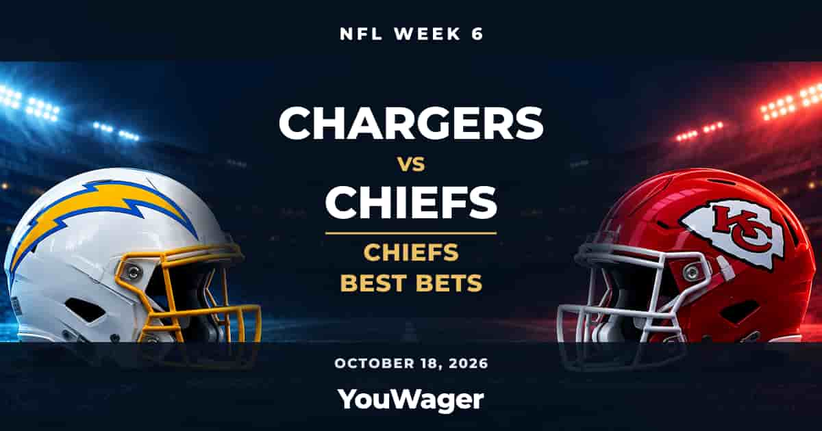 Kansas City Chiefs Best Bets Week 6 vs Los Angeles Chargers, October 18, 2026