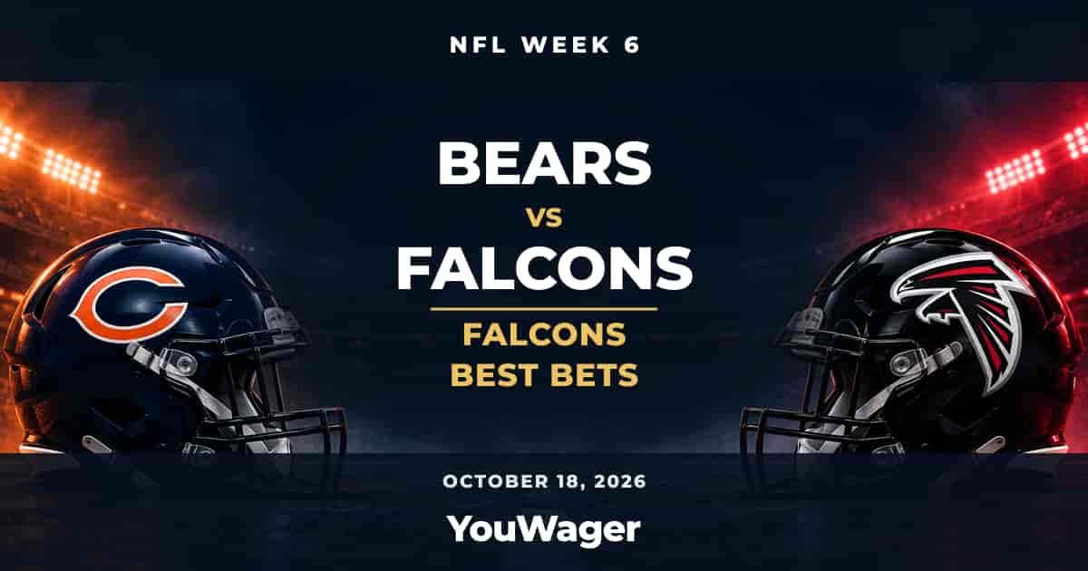 Atlanta Falcons Best Bets Week 6 vs Chicago Bears, October 18, 2026