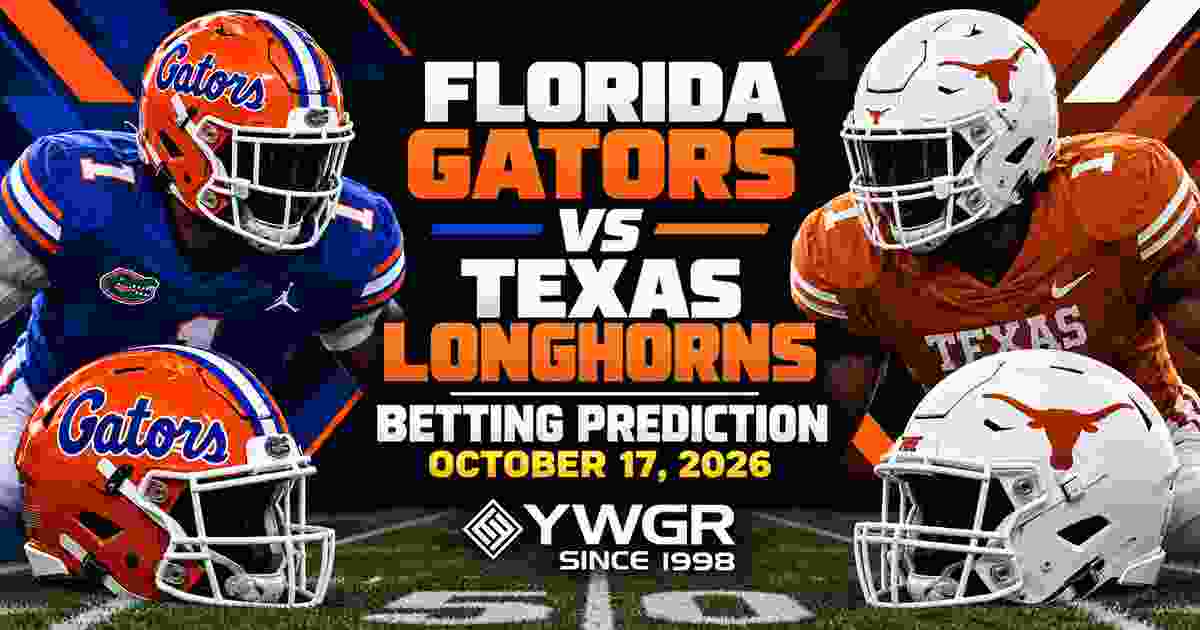 Florida Gators vs Texas Longhorns Betting Prediction, October 17, 2026