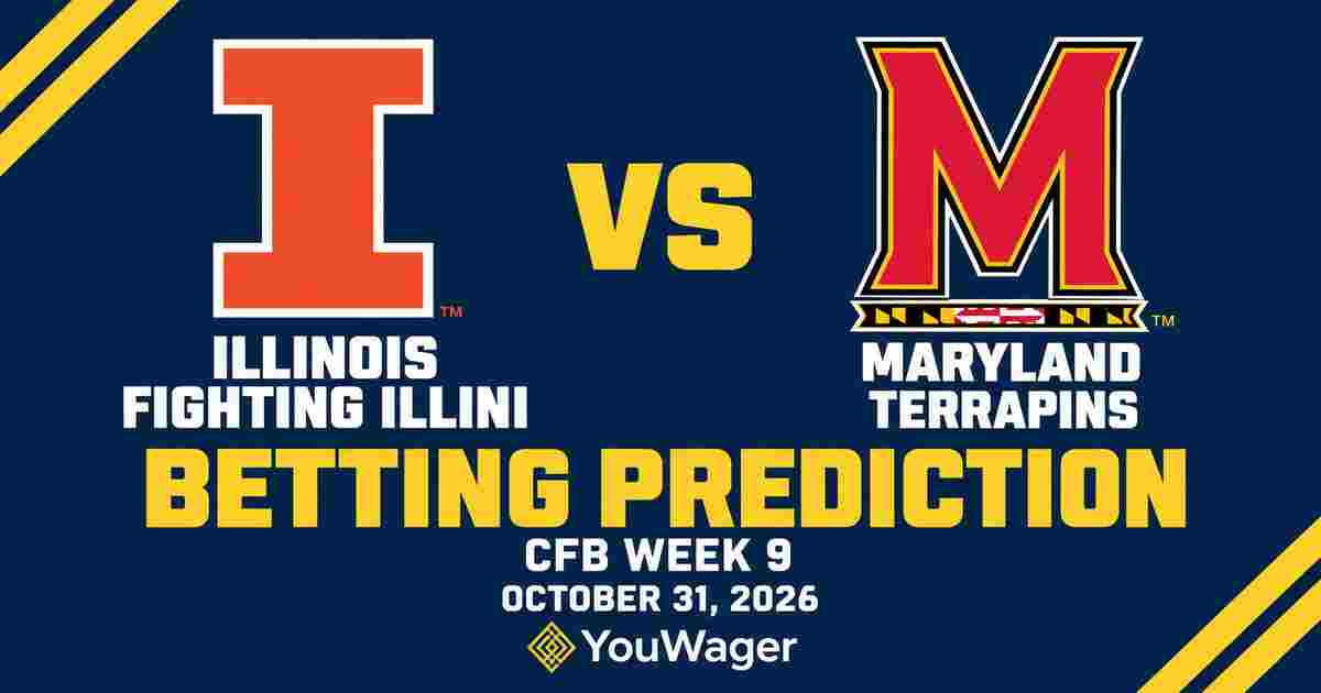 Illinois Fighting Illini vs Maryland Terrapins Betting Prediction, CFB Week 9 Predictions, October 31, 2026: Who wins?