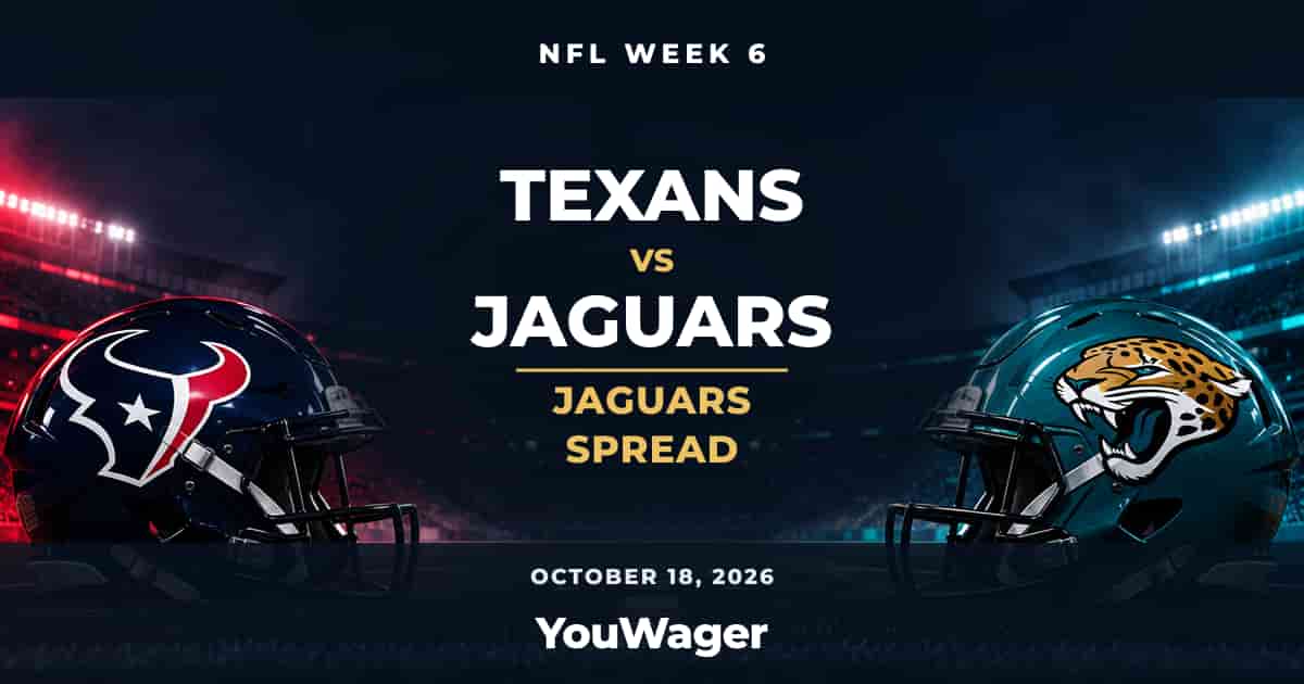 Jacksonville Jaguars Spread Week 6 vs Houston Texans, October 18, 2026