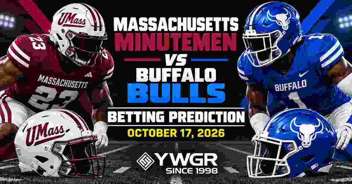 Massachusetts Minutemen vs Buffalo Bulls Betting Prediction, October 17, 2026