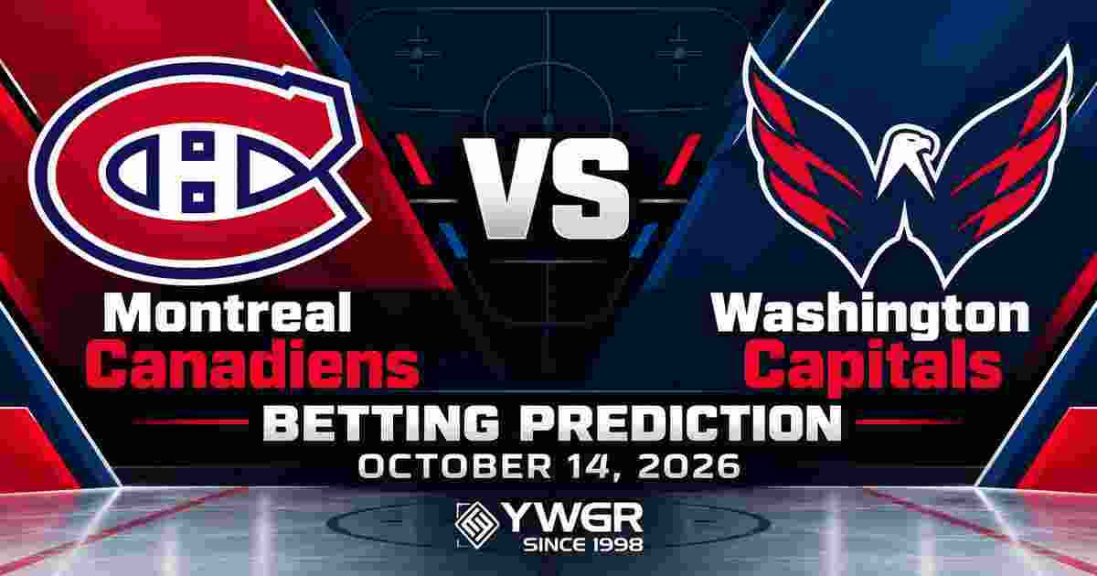 Montreal Canadiens vs Washington Capitals Betting Prediction, October 14, 2026