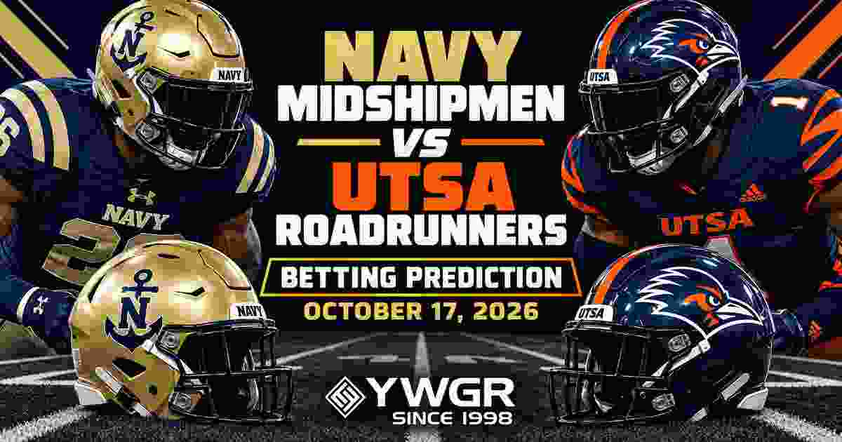 Navy Midshipmen vs UTSA Roadrunners Betting Prediction, October 17, 2026