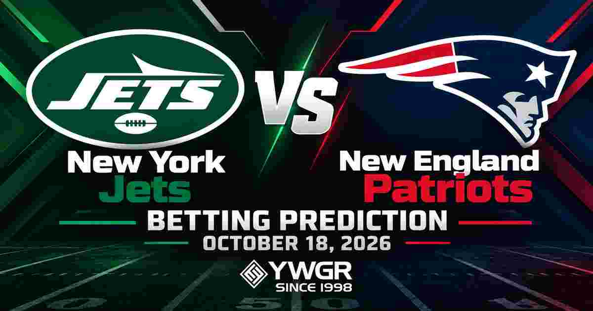 New York Jets vs New England Patriots Betting Prediction, Week 6, October 18, 2026