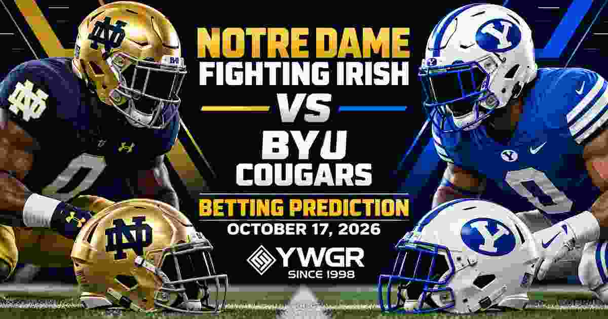 Notre Dame Fighting Irish vs BYU Cougars Betting Prediction, October 17, 2026