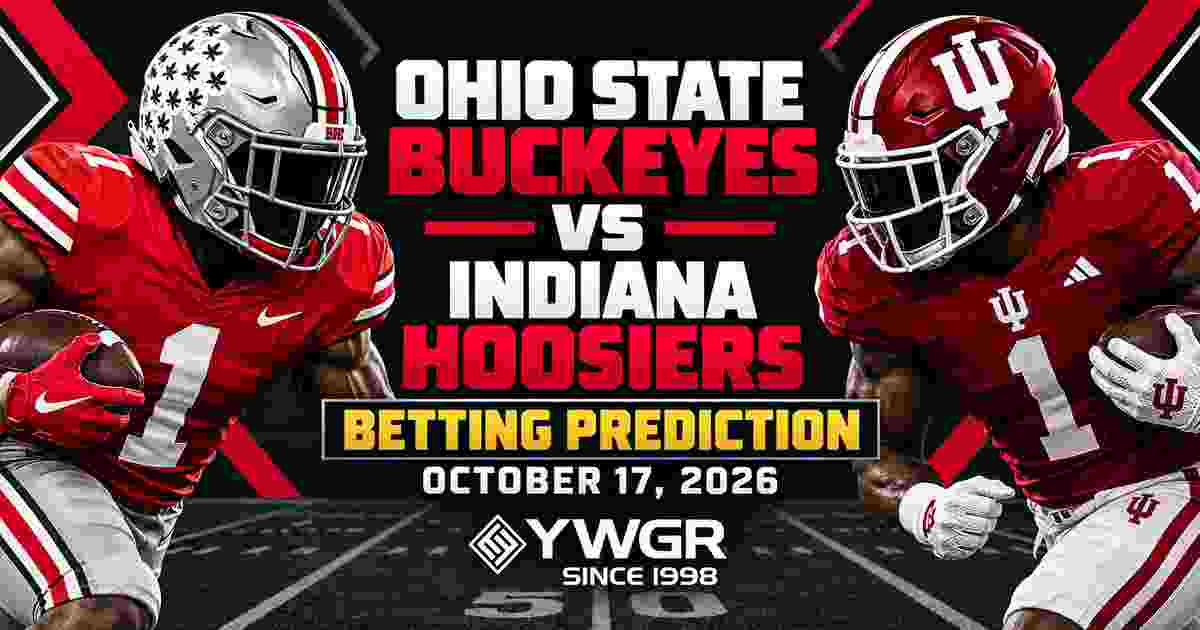 Ohio State Buckeyes vs Indiana Hoosiers Betting Prediction, October 17, 2026