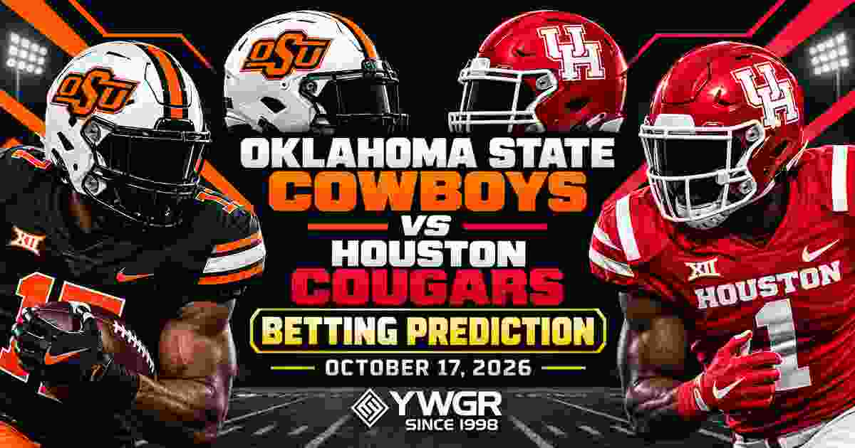 Oklahoma State Cowboys vs Houston Cougars Betting Prediction, October 17, 2026