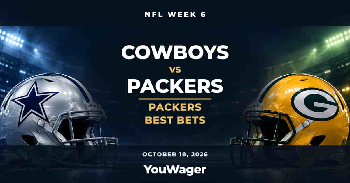 Green Bay Packers Best Bets Week 6 vs Dallas Cowboys, October 18, 2026
