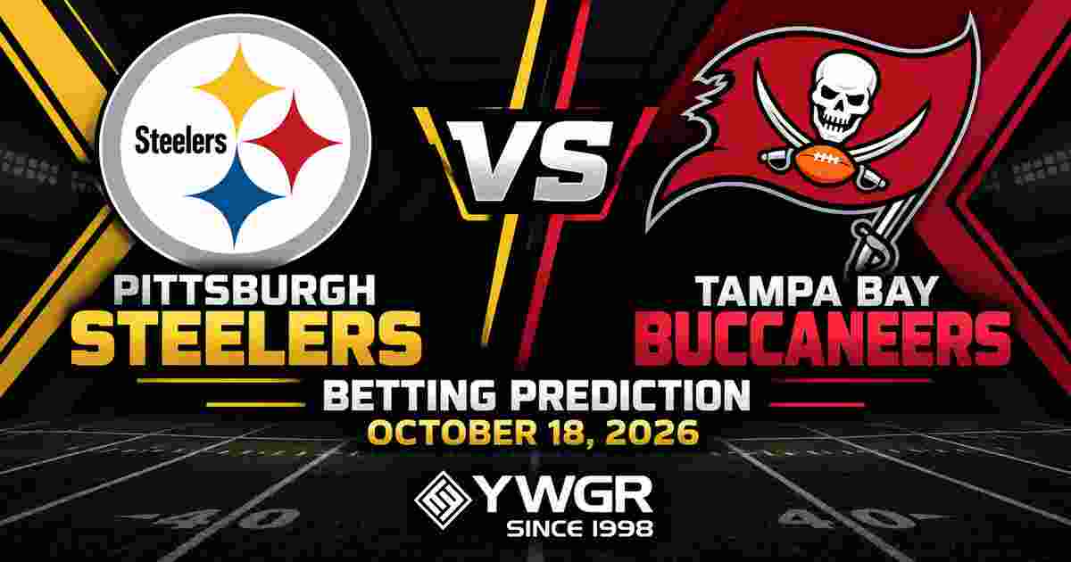 Pittsburgh Steelers vs Tampa Bay Buccaneers Betting Prediction, Week 6, October 18, 2026