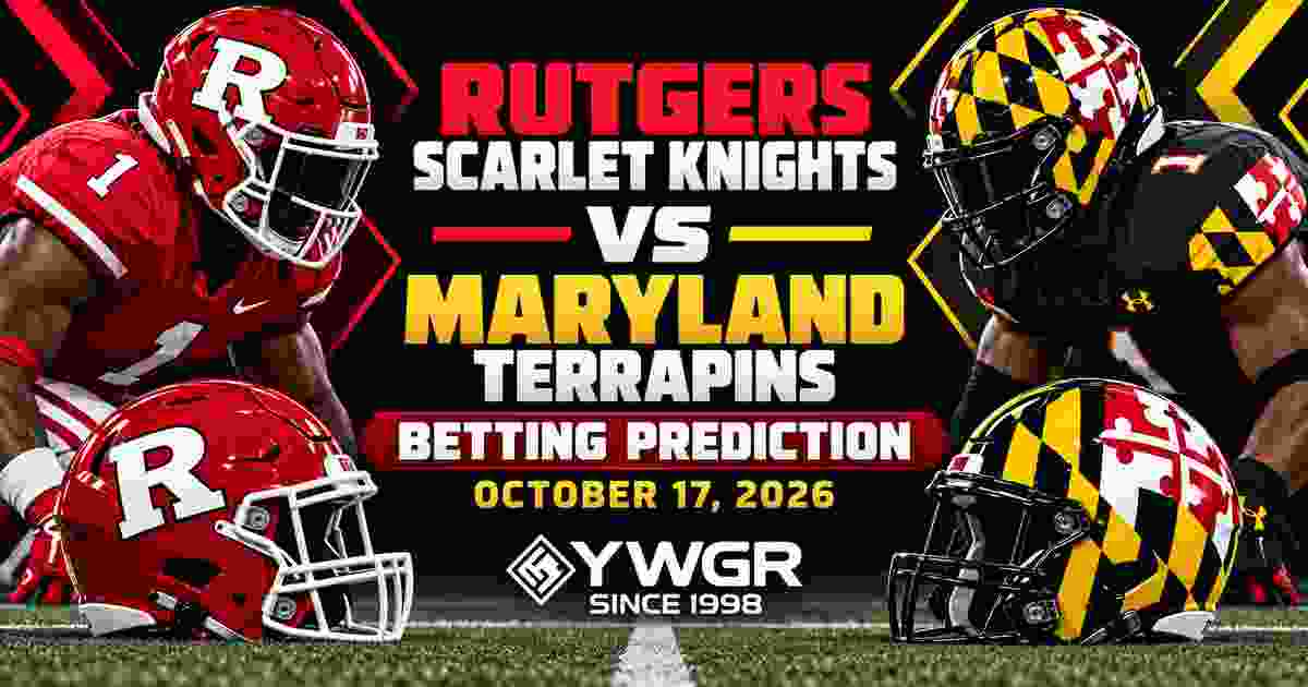 Rutgers Scarlet Knights vs Maryland Terrapins Betting Prediction, October 17, 2026