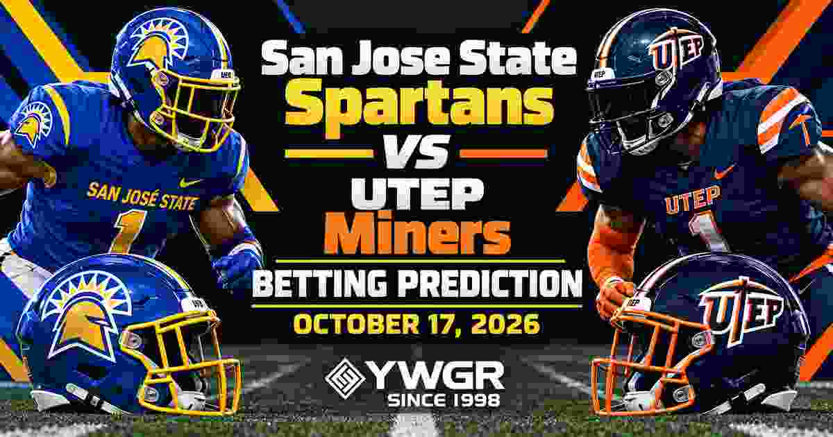 San Jose State Spartans vs UTEP Miners Betting Prediction, October 17, 2026
