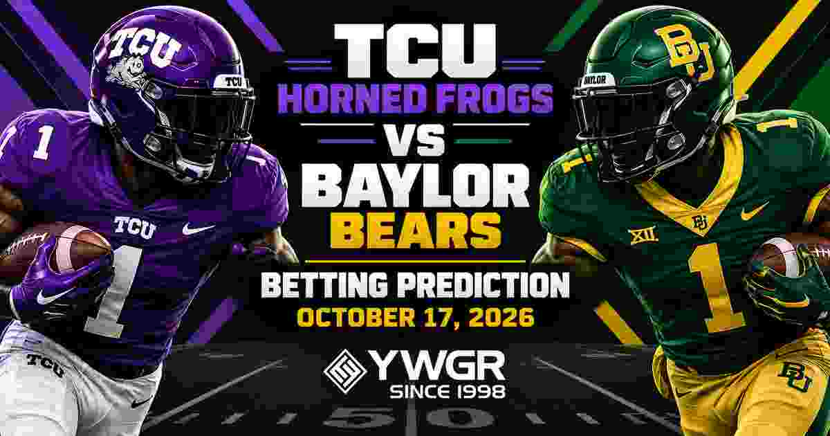 TCU Horned Frogs vs Baylor Bears Betting Prediction, October 17, 2026