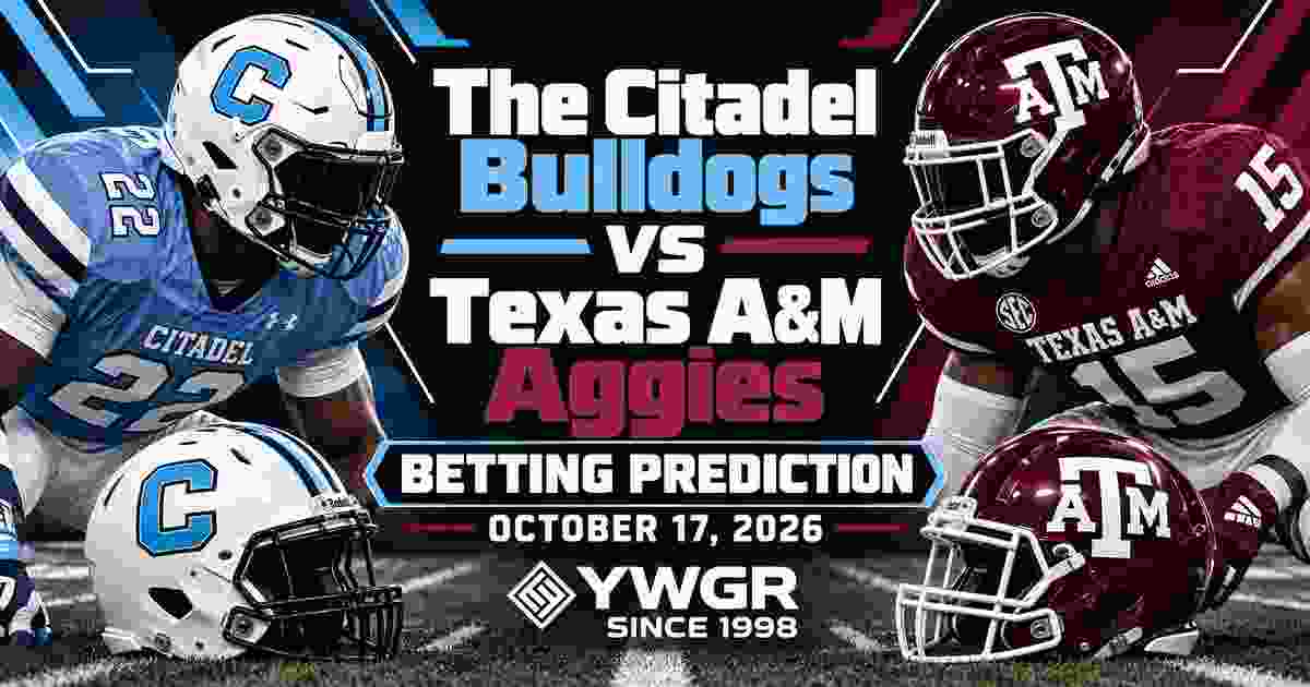 The Citadel Bulldogs vs Texas A&M Aggies Betting Prediction, October 17, 2026