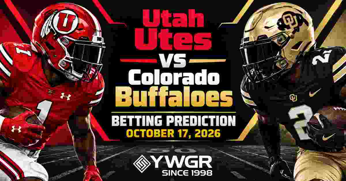 Utah Utes vs Colorado Buffaloes Betting Prediction, October 17, 2026